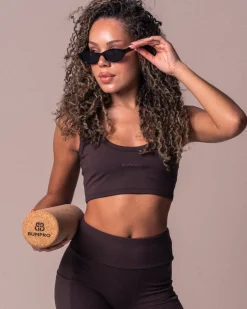 Lively Scoop Bra Brown Fudge