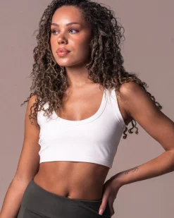 Lively Scoop Bra White