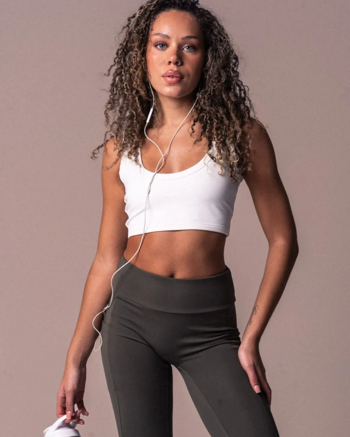 Lively Scoop Bra White
