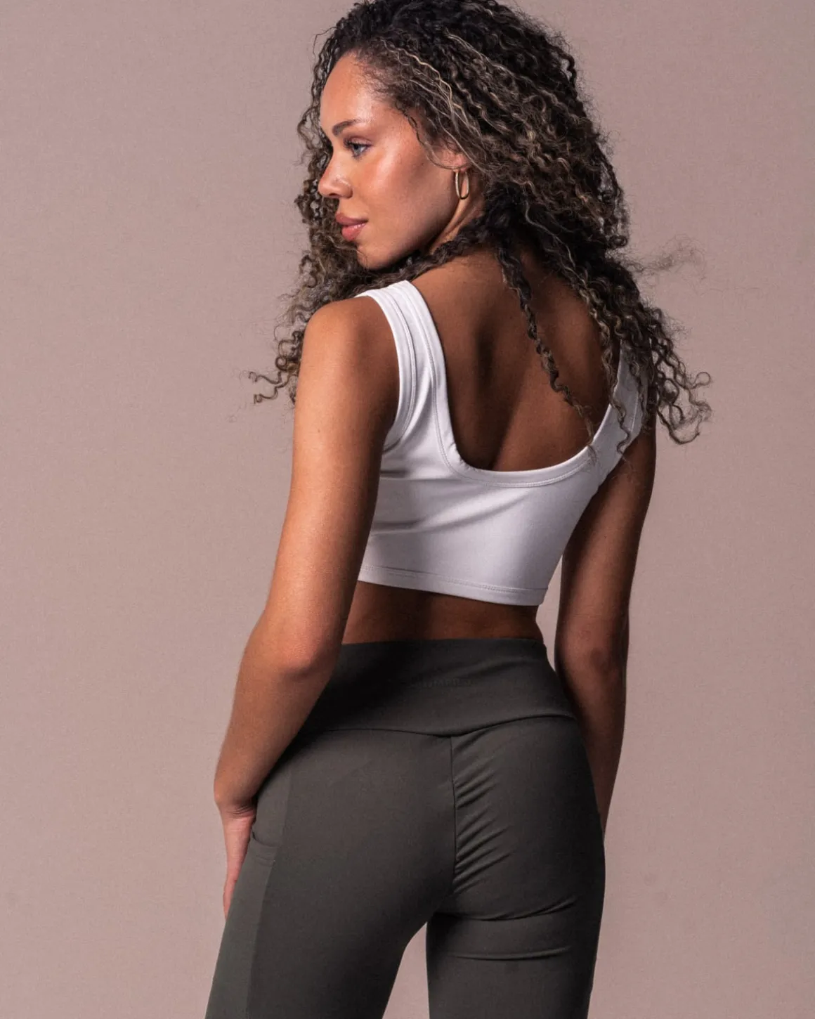 Lively Scoop Bra White