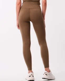 Lively Scrunch Pocket Tights Green Olive