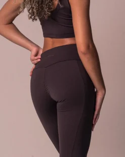Lively Scrunch Pocket Tights Brown Fudge