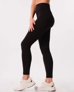 Lively Scrunch Pocket Tights Black