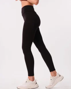 Lively Scrunch Pocket Tights Black