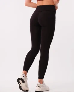 Lively Scrunch Pocket Tights Black