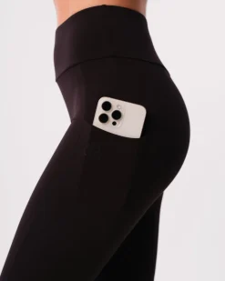 Lively Scrunch Pocket Tights Black