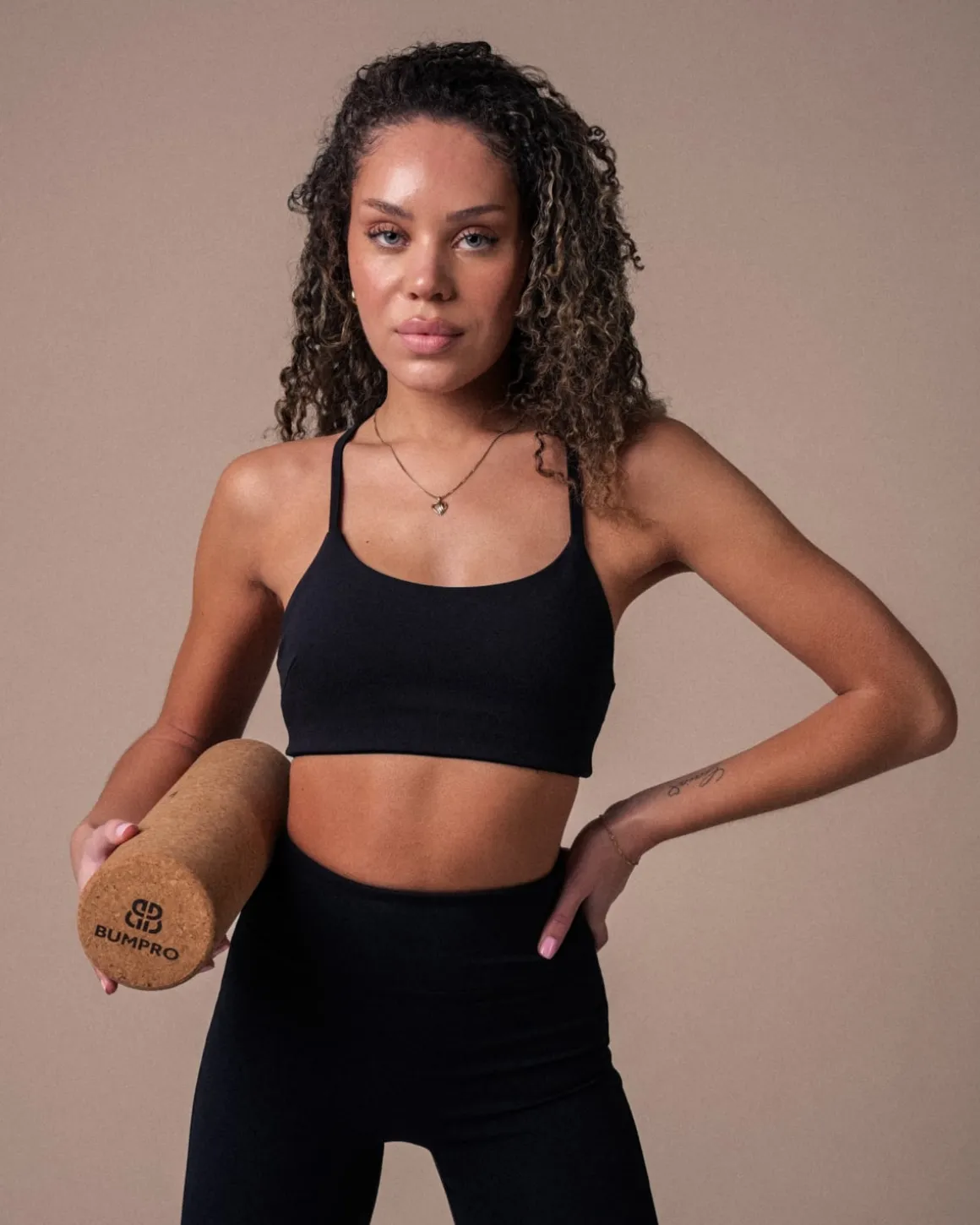 Lively Strap Bra Black