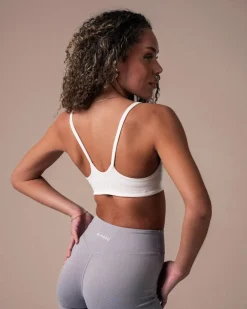 Lively Strap Bra White
