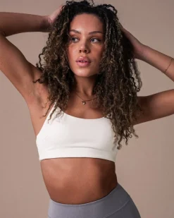 Lively Strap Bra White