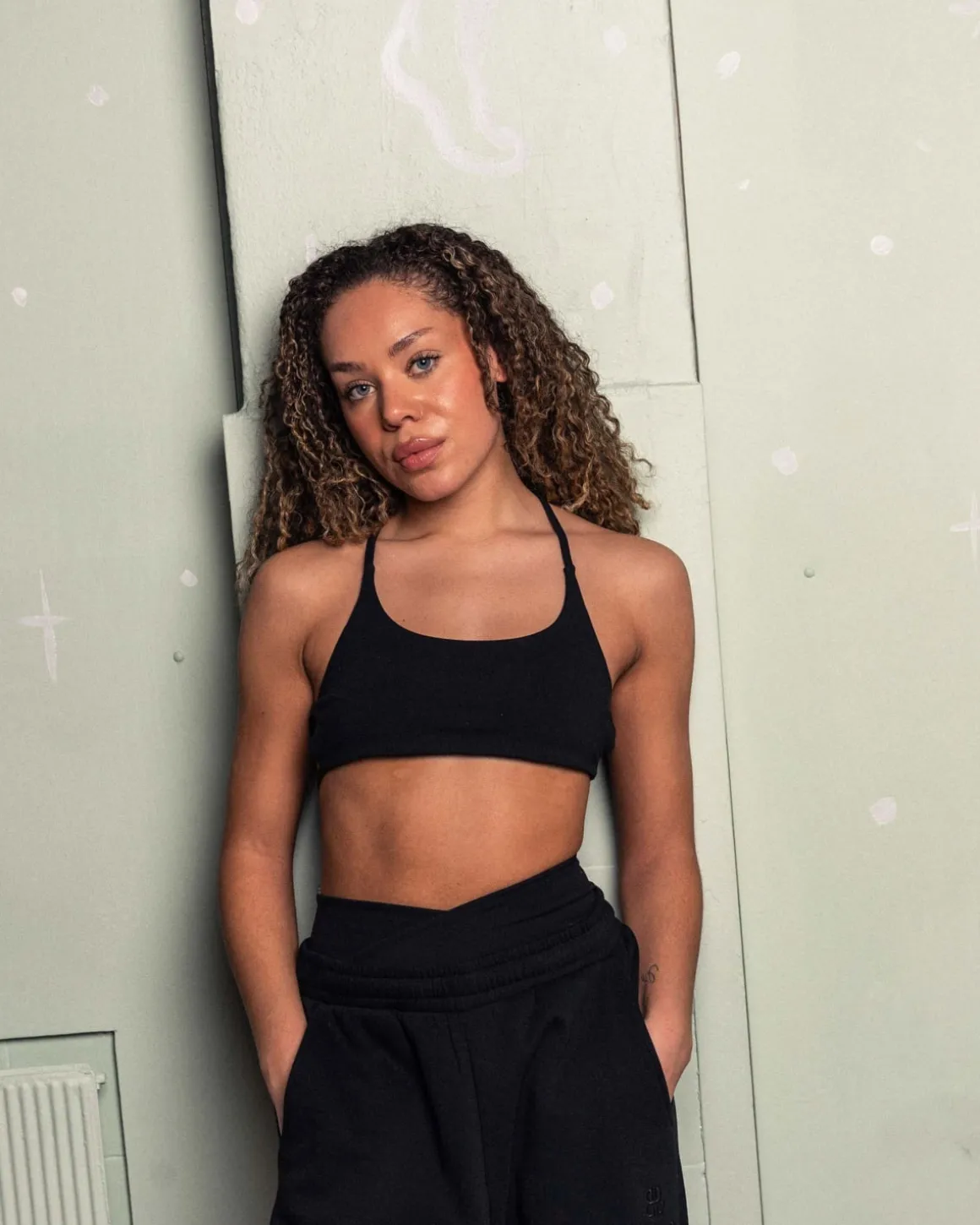 Lively Strappy Bra Black