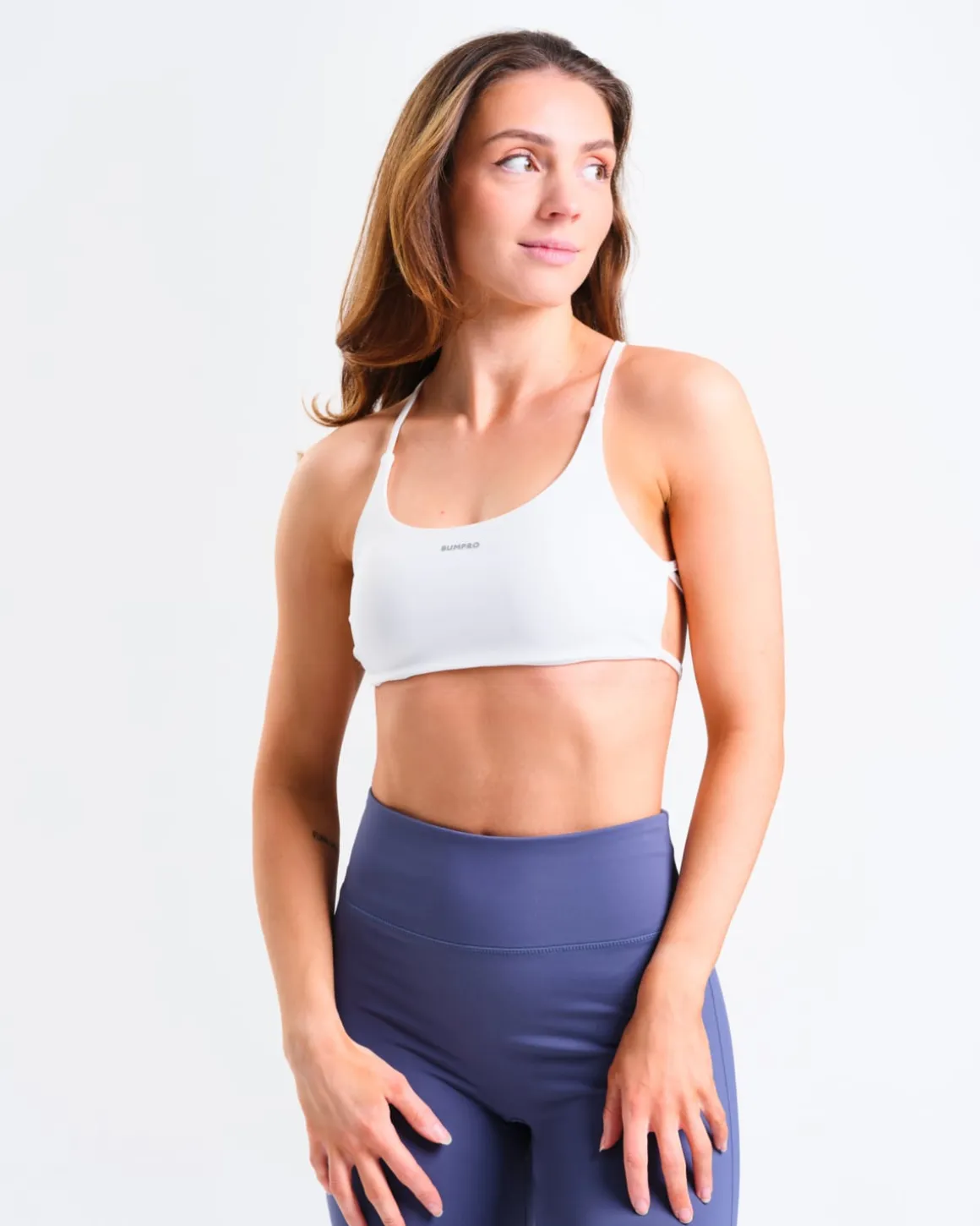 Lively Strappy Bra White