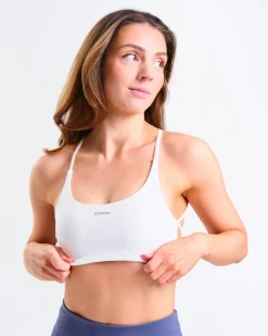 Lively Strappy Bra White