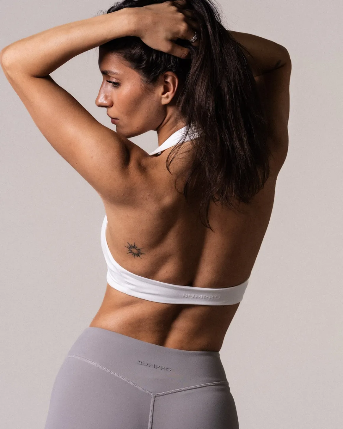 Lively Twist Bra White