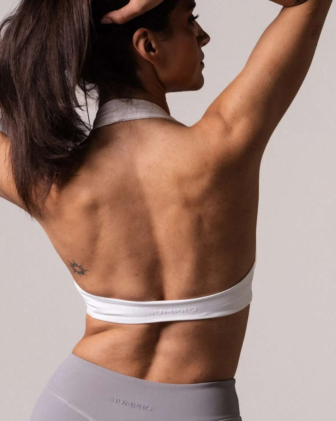Lively Twist Bra White