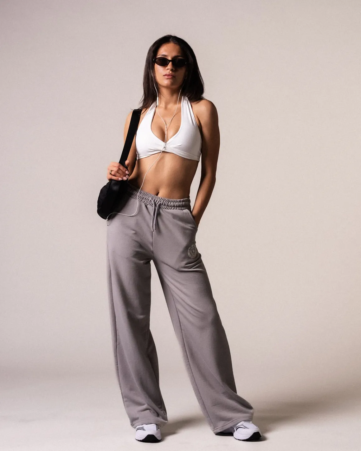 Lively Twist Bra White