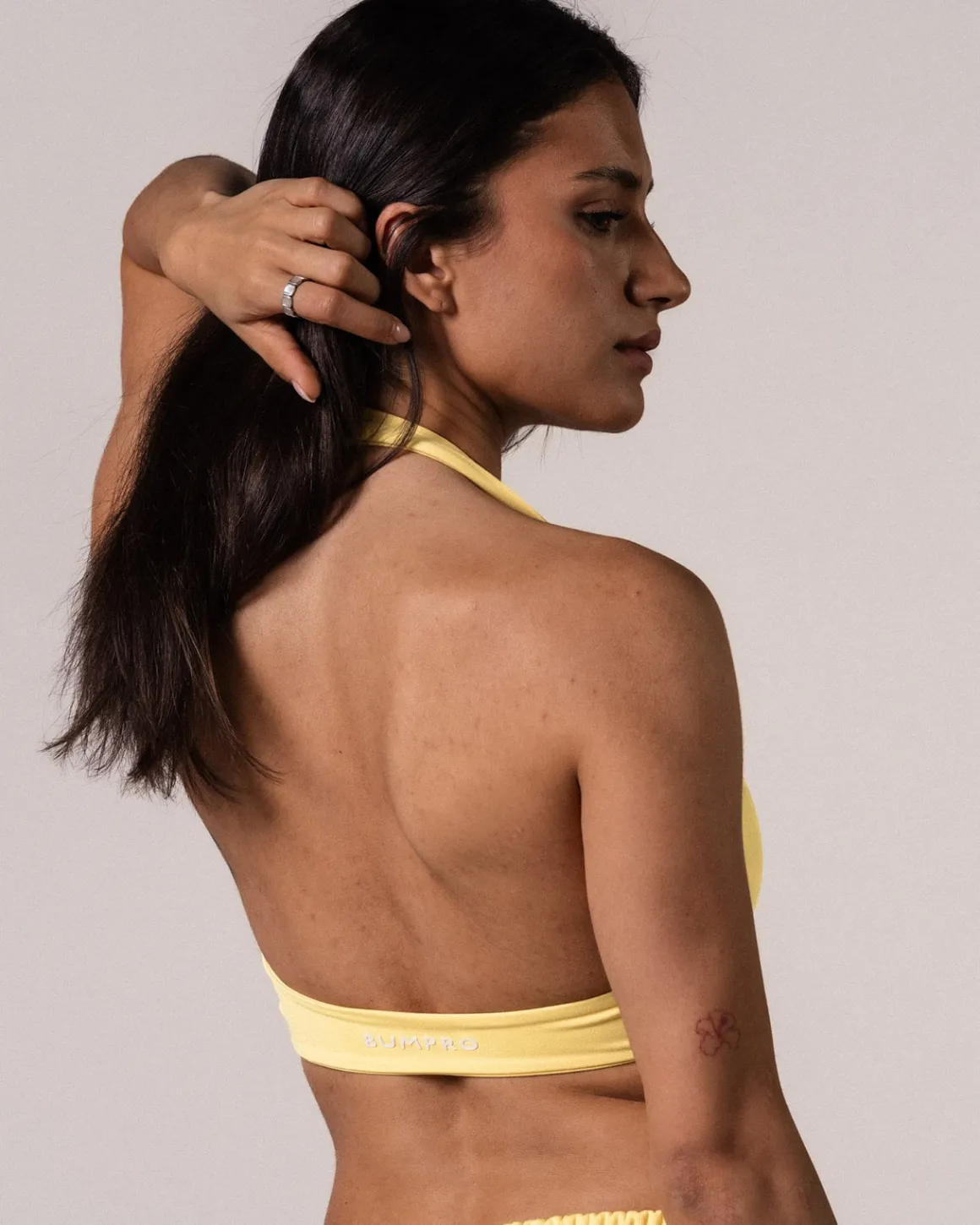 Lively Twist Bra Yellow Lemon
