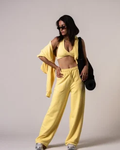Lively Twist Bra Yellow Lemon
