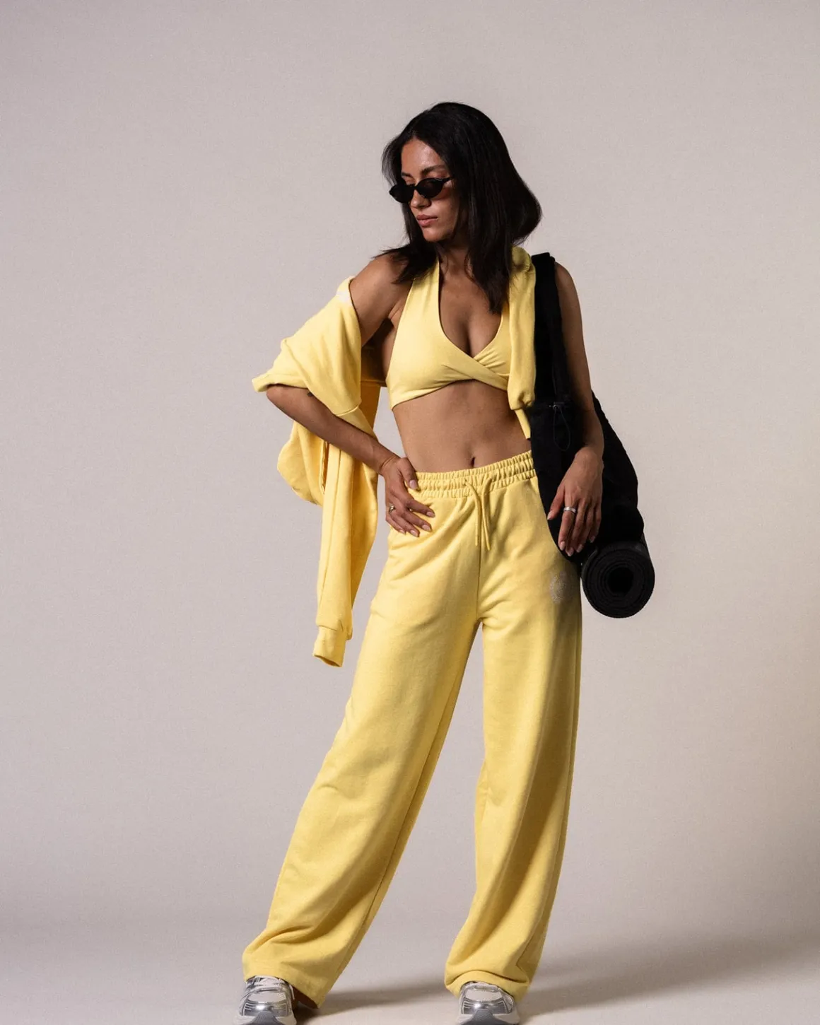 Lively Twist Bra Yellow Lemon