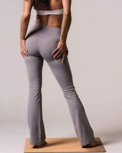 Lively Ultimate Flare Pants Grey Dove