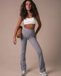 Lively Ultimate Flare Pants Grey Marl