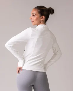 Lively Zip Up Jacket White
