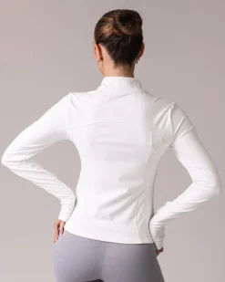 Lively Zip Up Jacket White