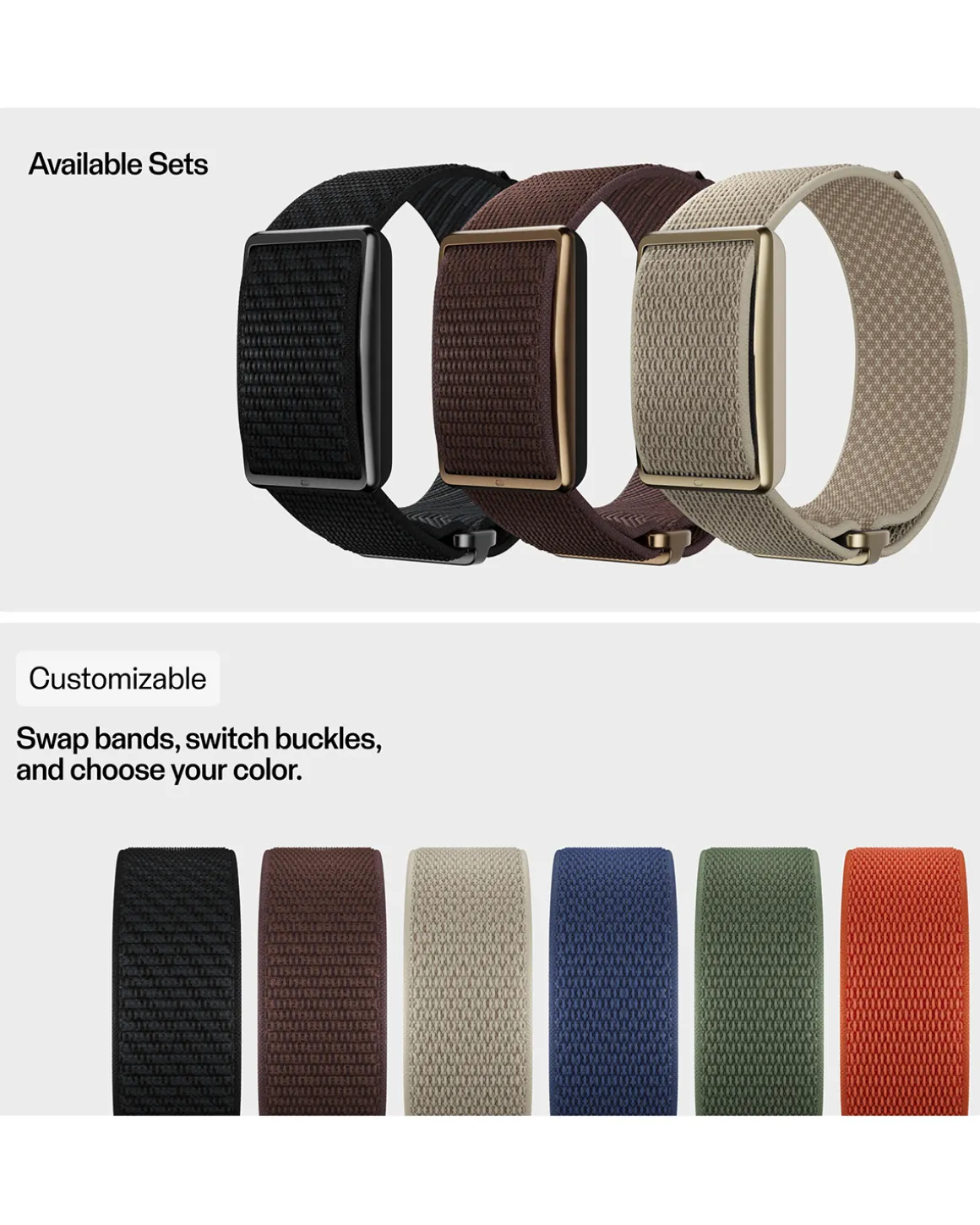 LOOP Wristband BROWN – Onesize
