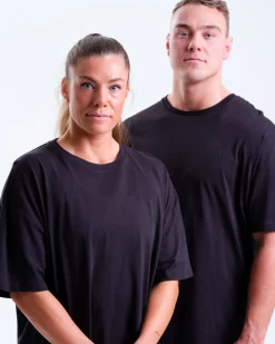 Loose Fit Tee U Black 2-PACK