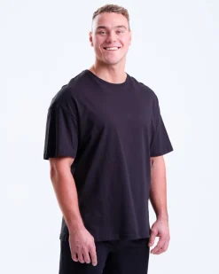 Loose Fit Tee U Black 2-PACK