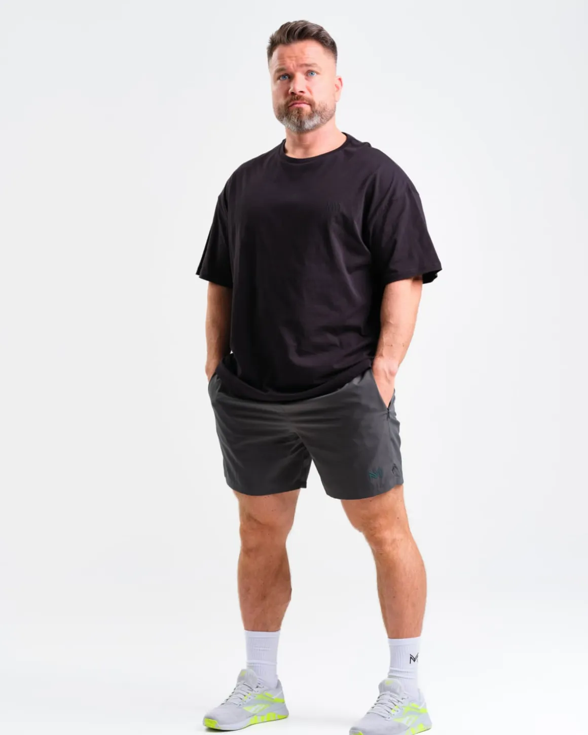 Loose Fit Tee U Black 2-PACK