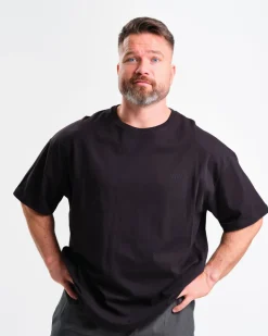 Loose Fit Tee U Black 2-PACK
