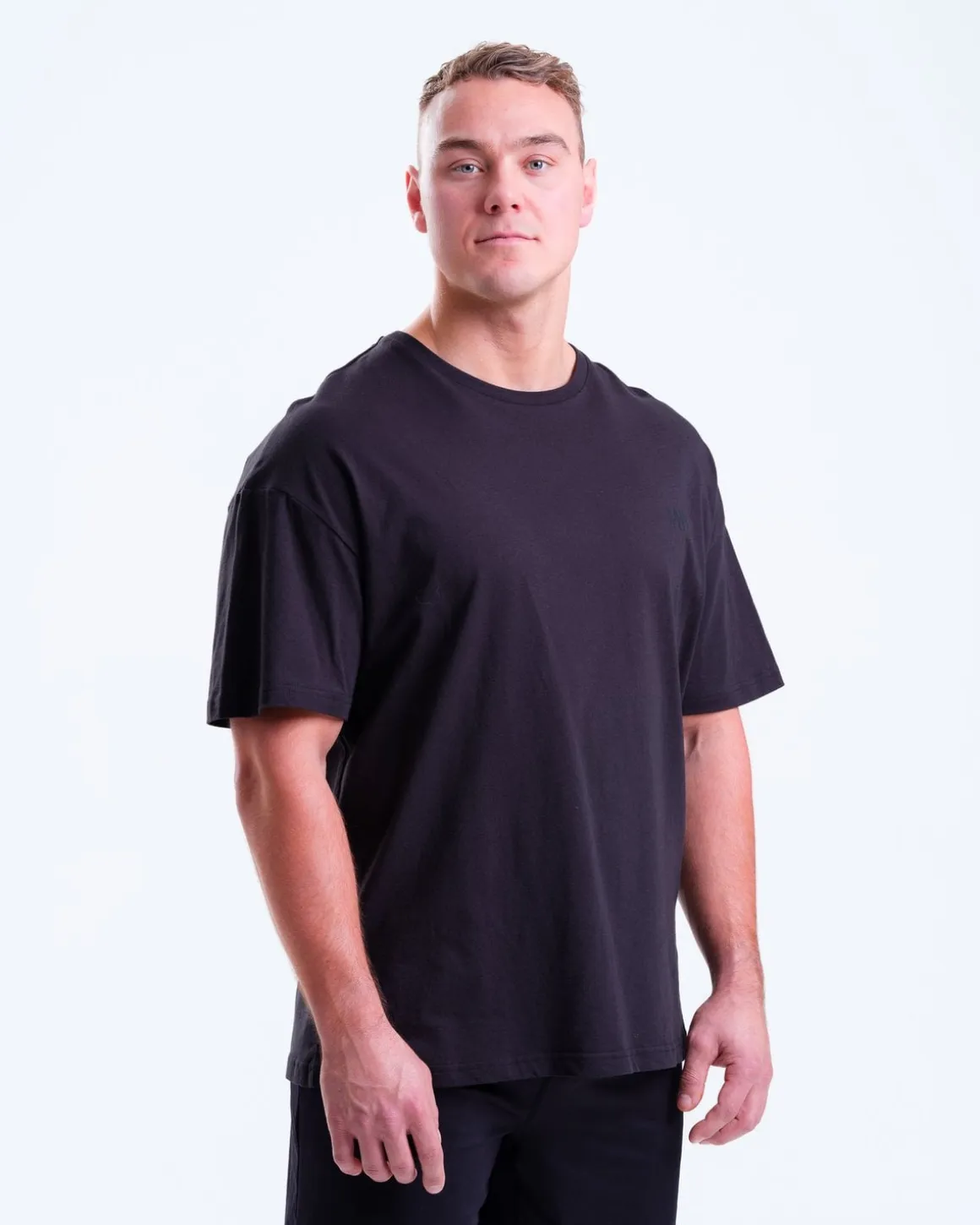 Loose Fit Tee U White+Black 2-PACK