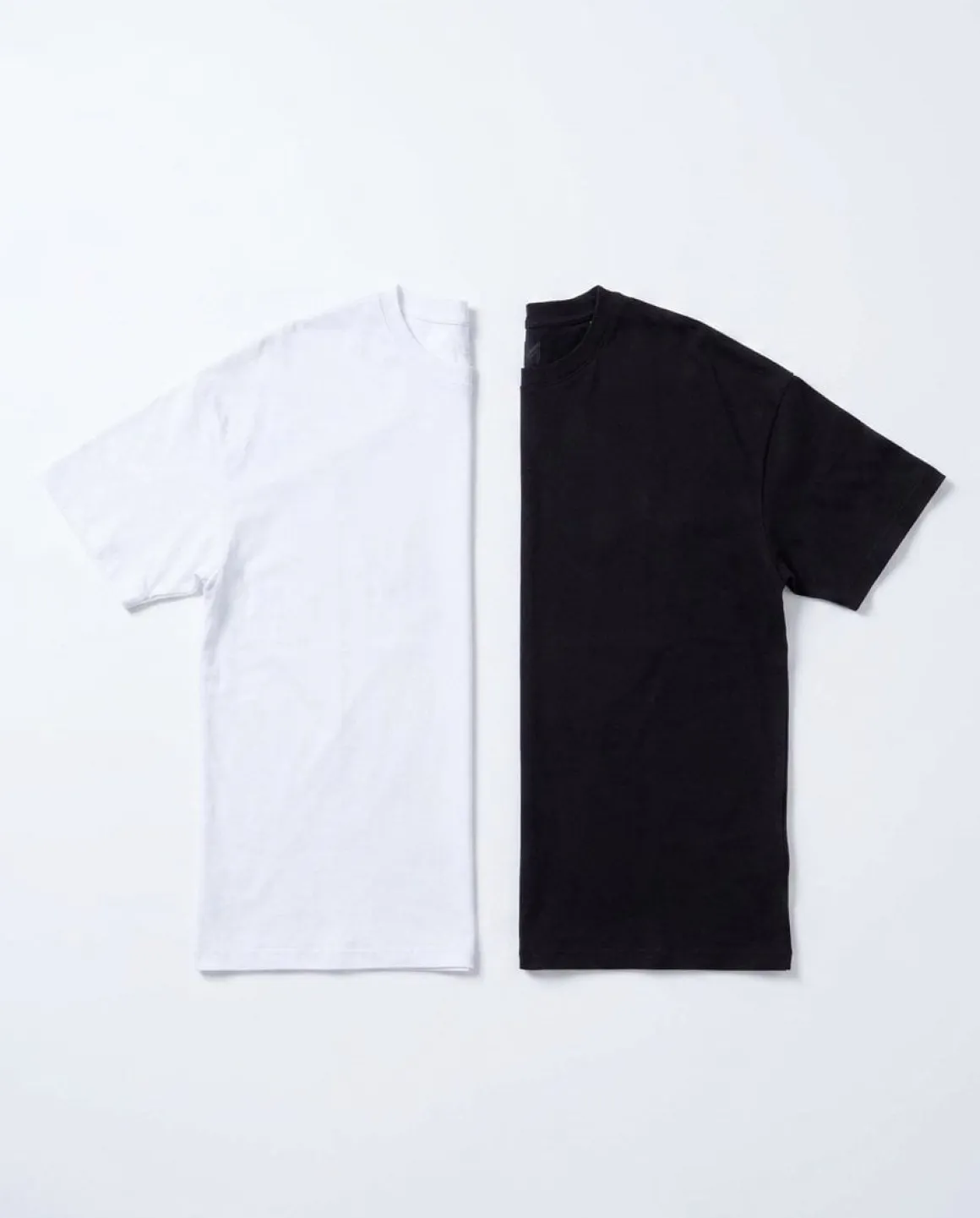Loose Fit Tee U White+Black 2-PACK