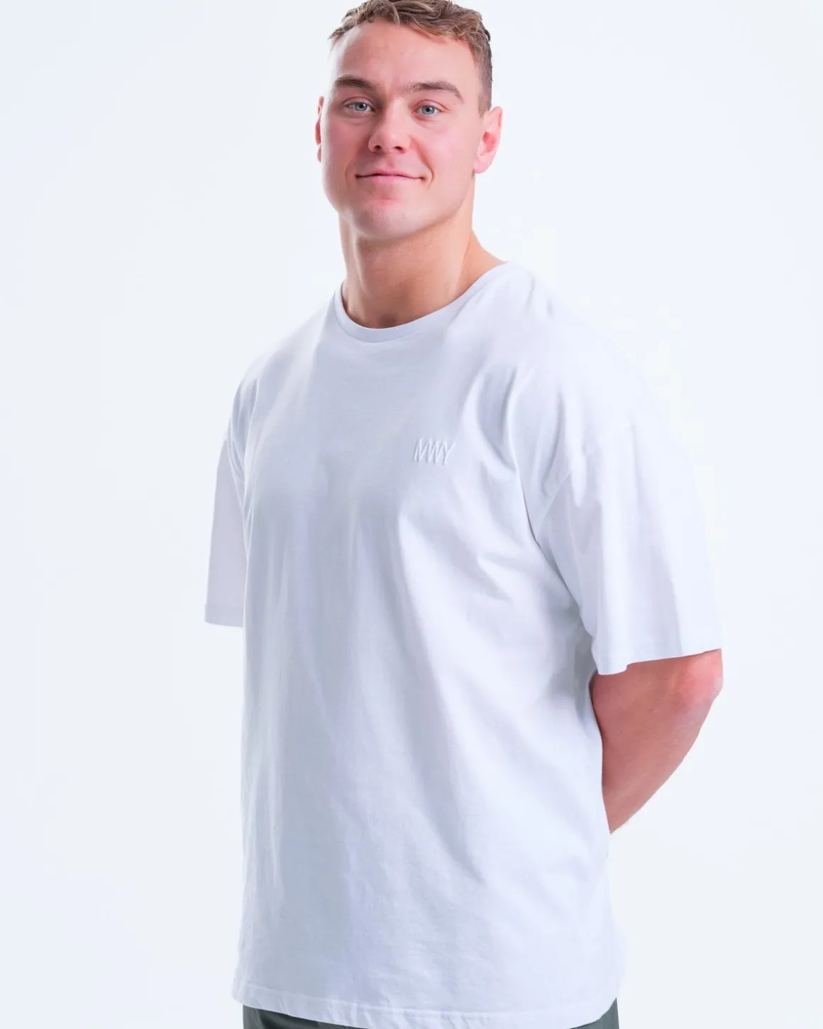 Loose Fit Tee U White+Black 2-PACK