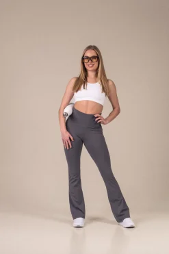 Lotus Flare Pants Grey Granite