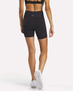 Lux High-Rise 6″ Biker Shorts Black