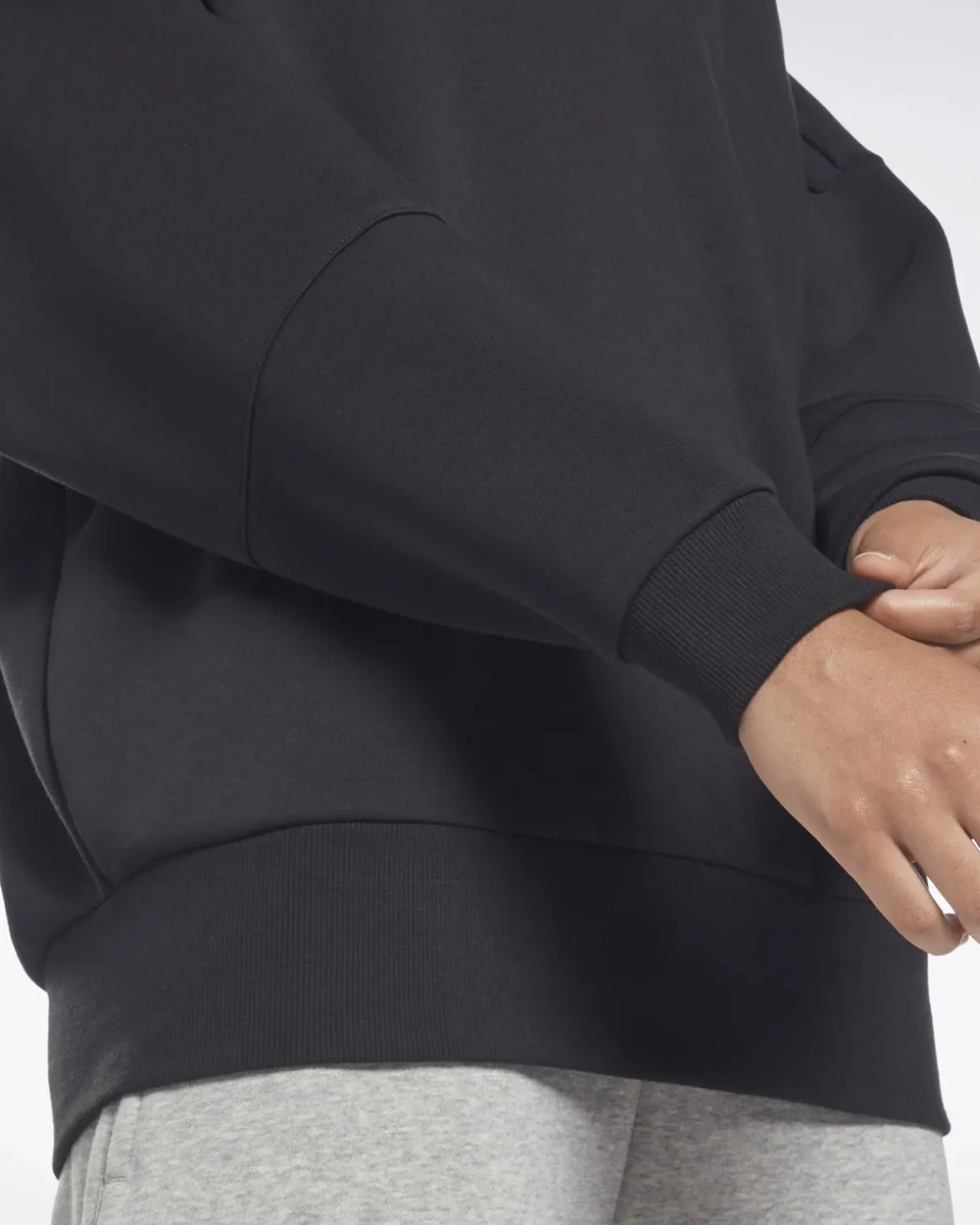 Lux Oversized Hoodie Black