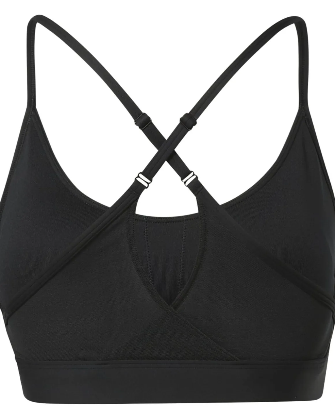 Lux Strappy Sports Bra Black