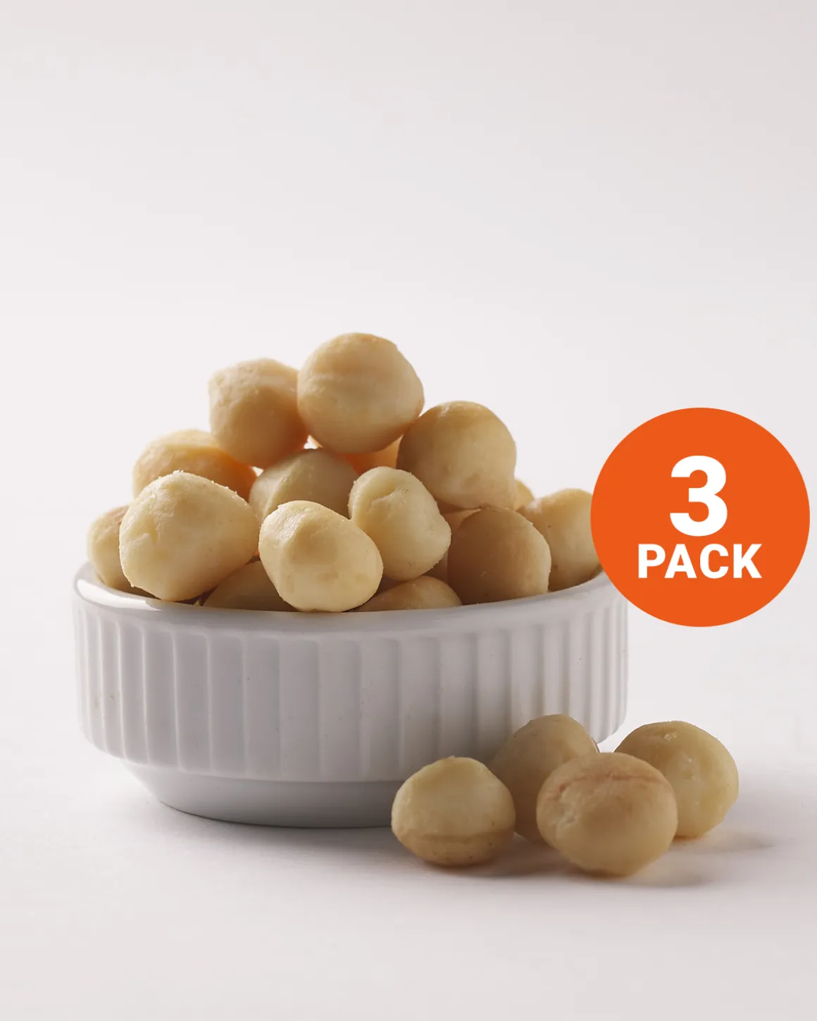 Macadamianøtter 3x500g