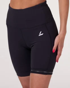 Magnify Scrunch Biker Shorts 2.0 Black