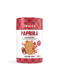 Maiskake Paprika 125g (3-pack)