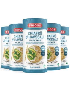 Maisk.Chia Havsalt 130g (5-pack)