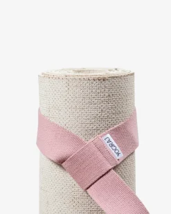 Mat carry strap, Heather Pink – Yogiraj