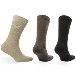 Merino Wool Everyday Socks Coffe 3-pack