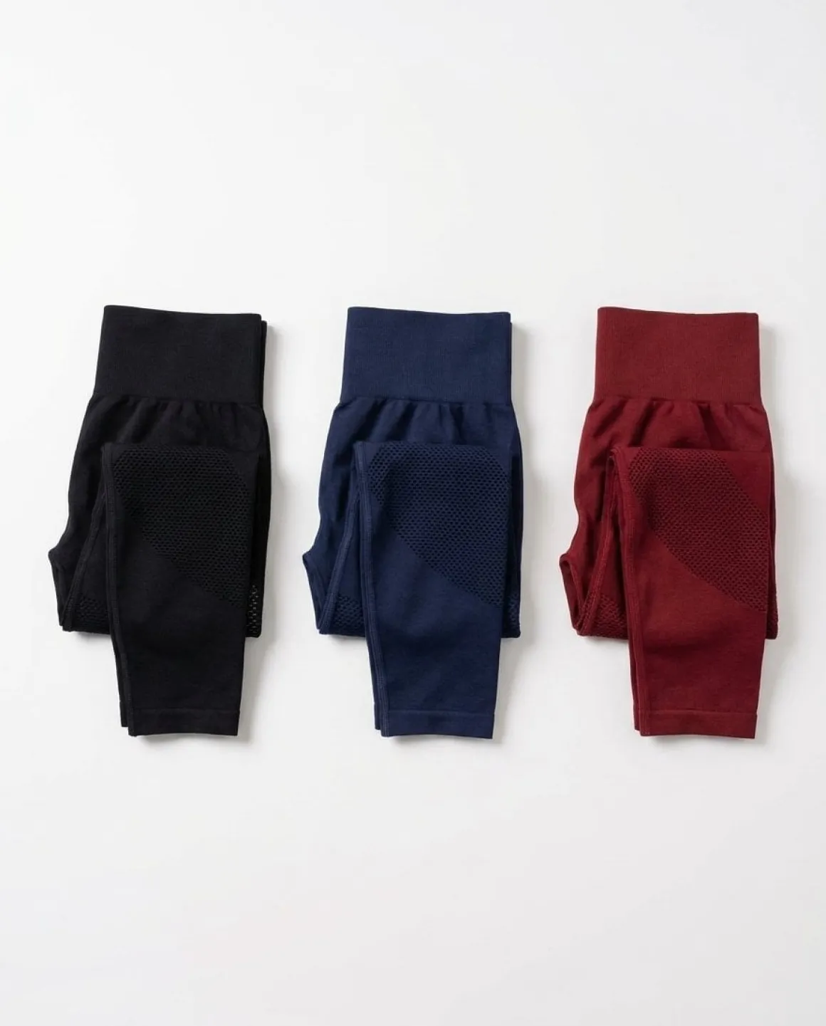 Mesh Life Tights Black/Navy/Wine 3-PACK