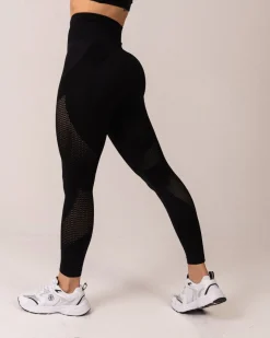 Mesh Life Tights Black 2-PACK