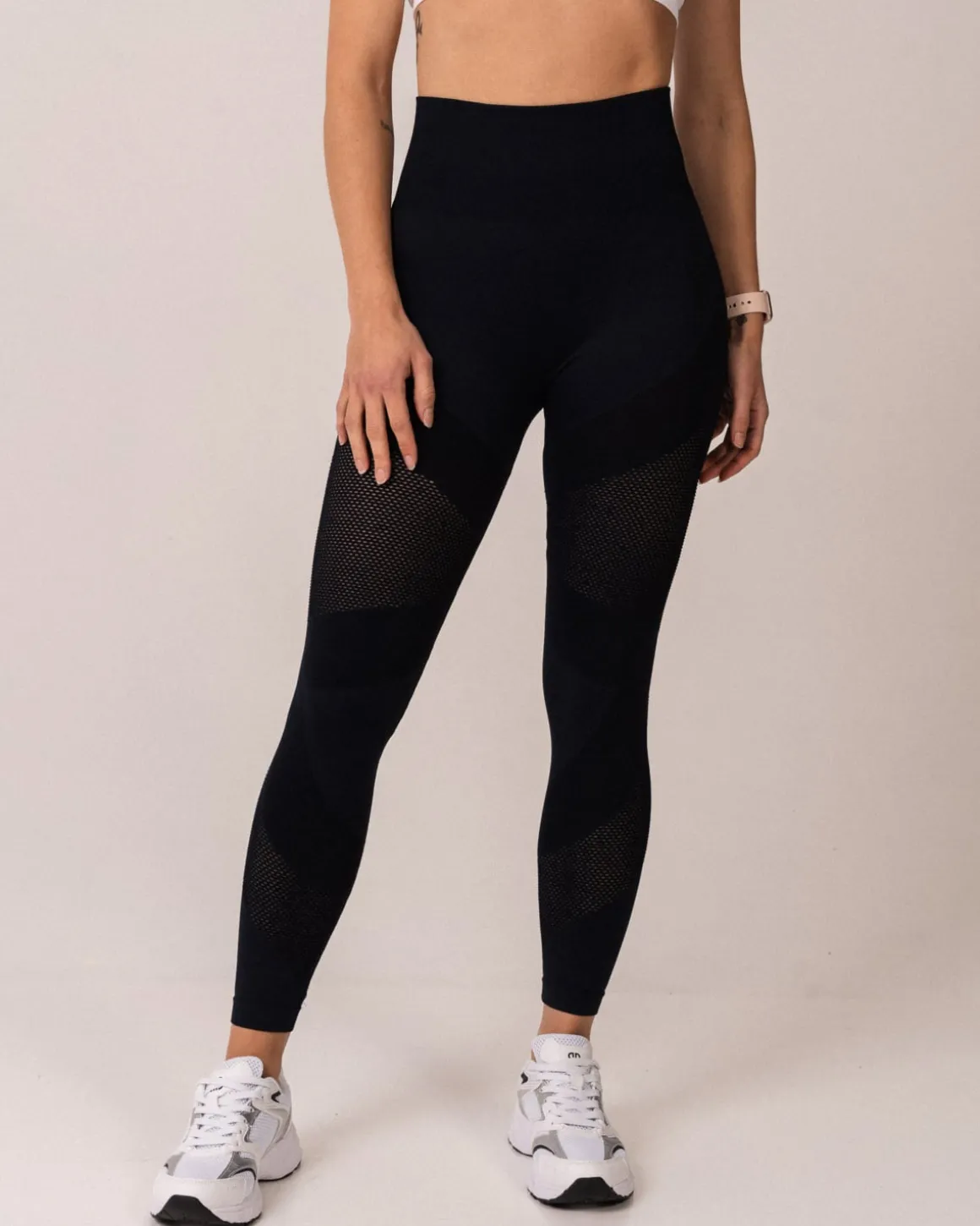 Mesh Life Tights Navy