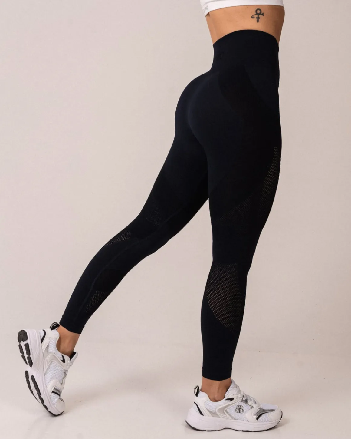 Mesh Life Tights Navy