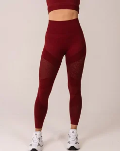 Mesh Life Tights Wine