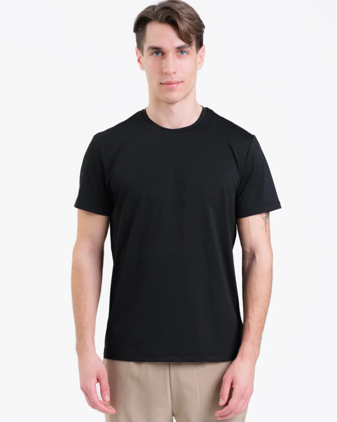 Mesh Tee M Black